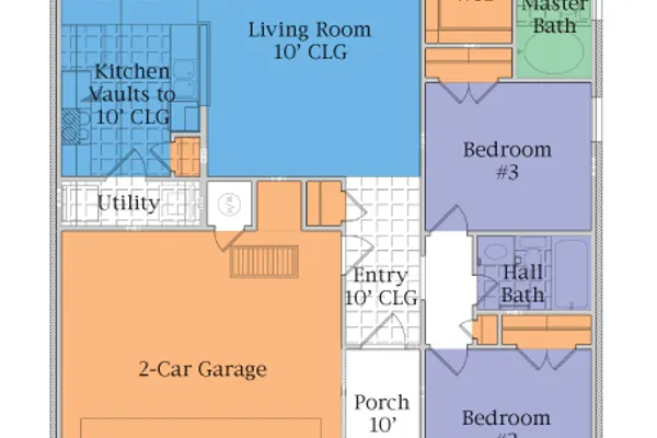  Darfield Floor Plan- 3 bed- 2 bath