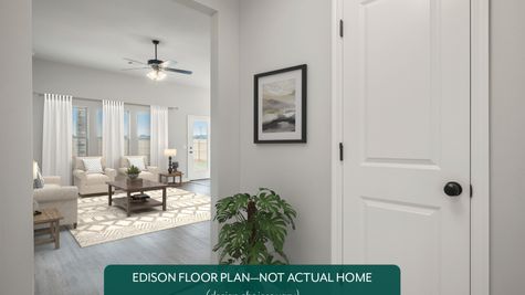 Edison. Entry and Foyer
