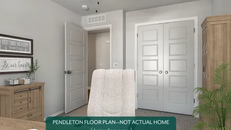 Pendleton. Secondary Bedroom/Flex Space