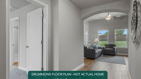 Drummond. Entry and Foyer