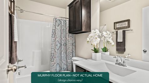 Murphy. Secondary bathroom