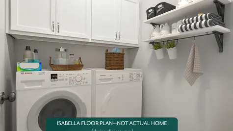 Isabella. Utility/ Laundry Room