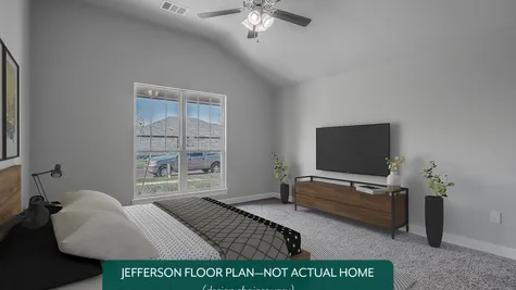 Jefferson. Main Bedroom