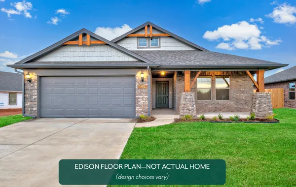 New Home Moore OK- Edison Plan
