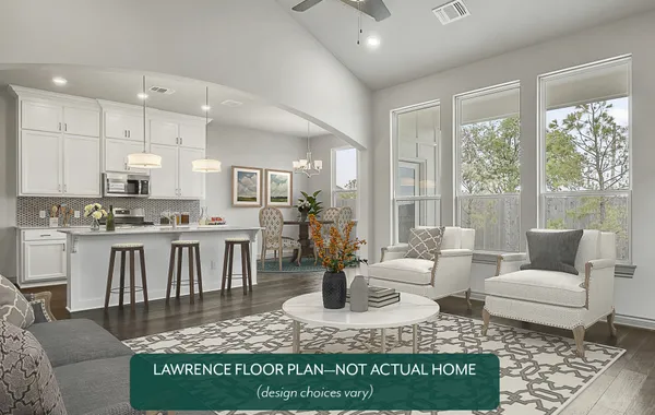 New Home Bixby OK- Lawrence Plan