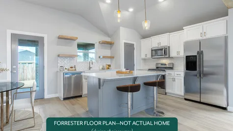 Forrester. New Home Moore OK- Forrester Plan