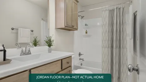 Jordan. Secondary Bathroom