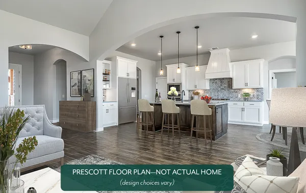 New Home Choctaw OK- Prescott Plan