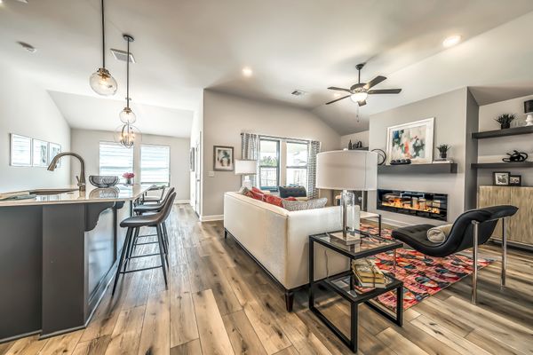 Fitzgerald Living Room, Kitchen & Breakfast Area