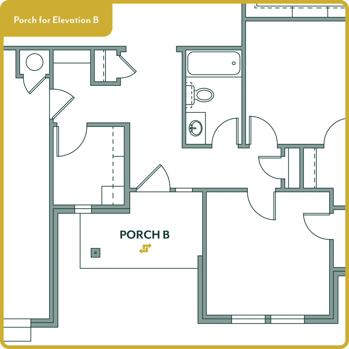 Jacobson. Jacobson Floor Plan: Porch B