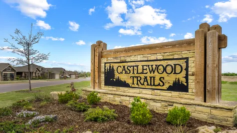 Prescott. Castlewood Trails Entrance