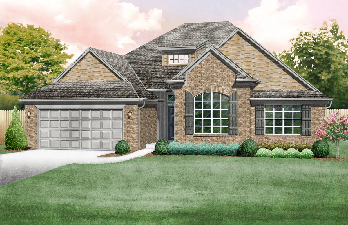 Langley. Langley Traditional - Elevation E