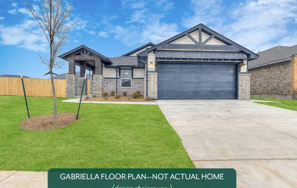 New Home Moore OK- Gabriella Plan