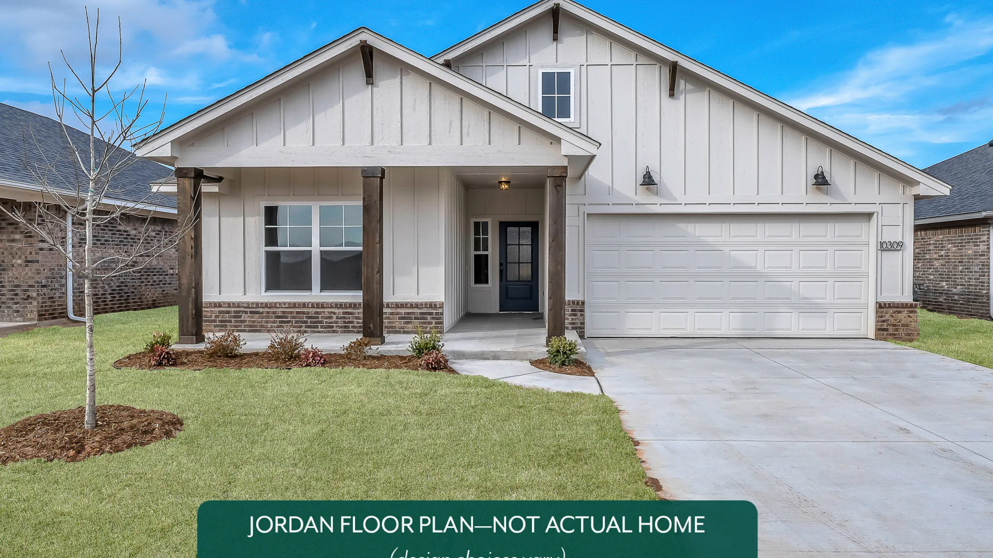 Jordan. New Home Yukon OK- Jordan Plan