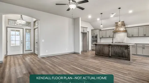 Kendall. Living Area and Kitchen