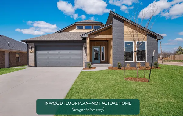 New Home Moore OK- Inwood Plan