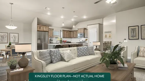 Kingsley. Living Area/Dining Area/Kitchen