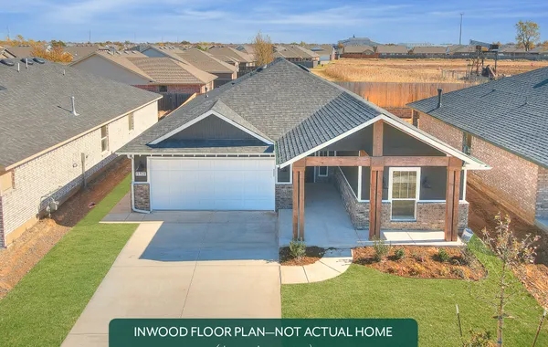 New Home Blanchard OK- Inwood Plan