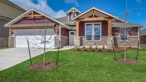  New craftsman style home in Moore, OK