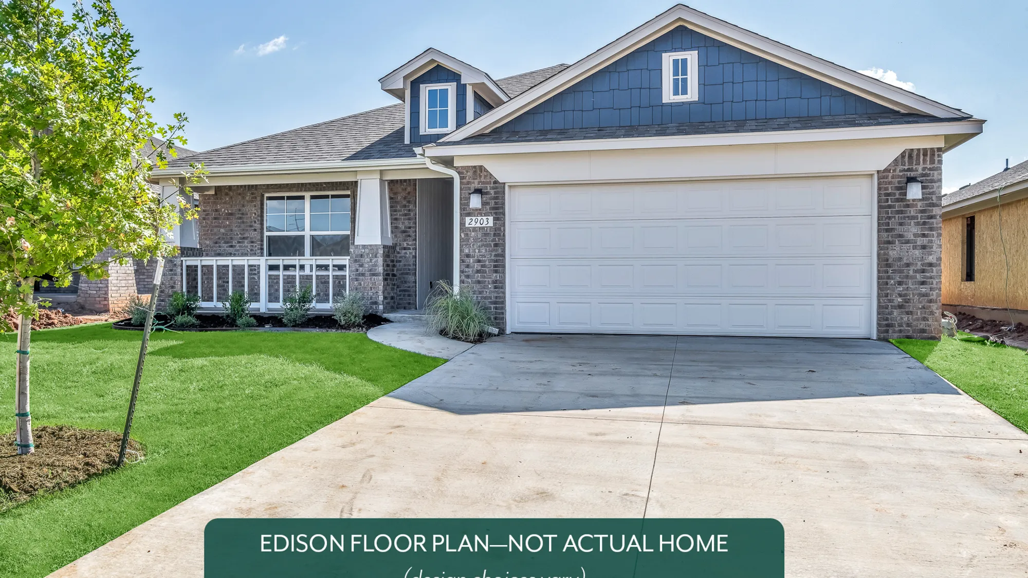 Edison. New Home Moore OK- Edison Plan