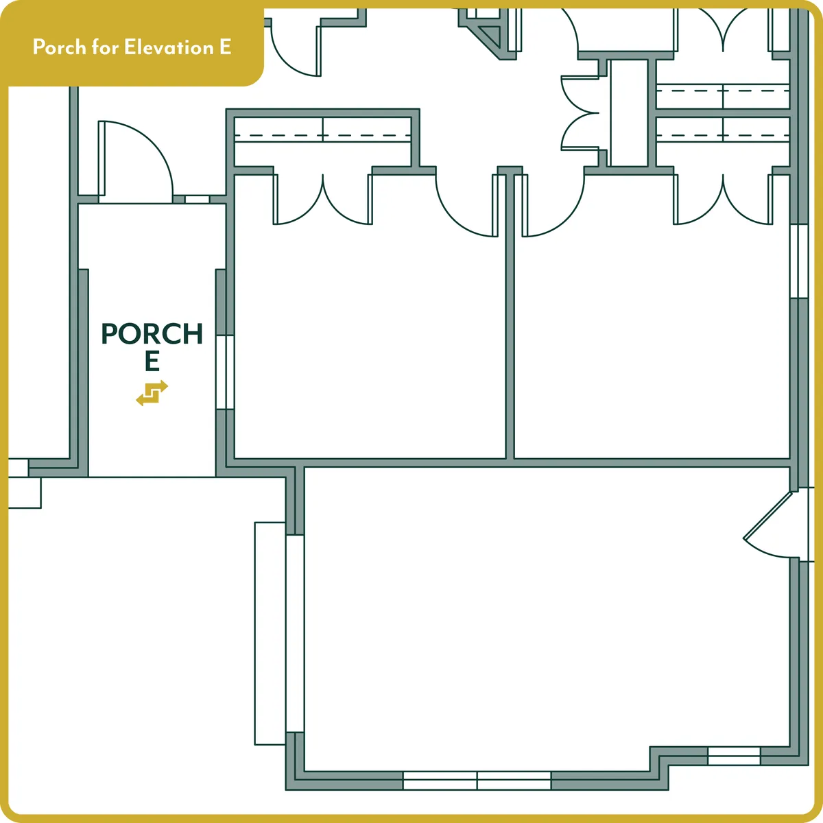 Langley. Langley Floor Plan - Porch E