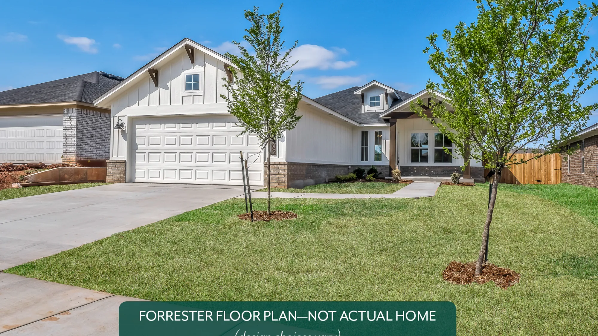 Forrester. New Home Stillwater OK- Forrester Plan