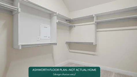 Ashworth. Master Walk-In Closet