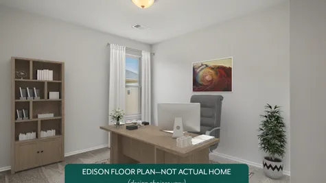 Edison. Edison Secondary Bedroom /Office
