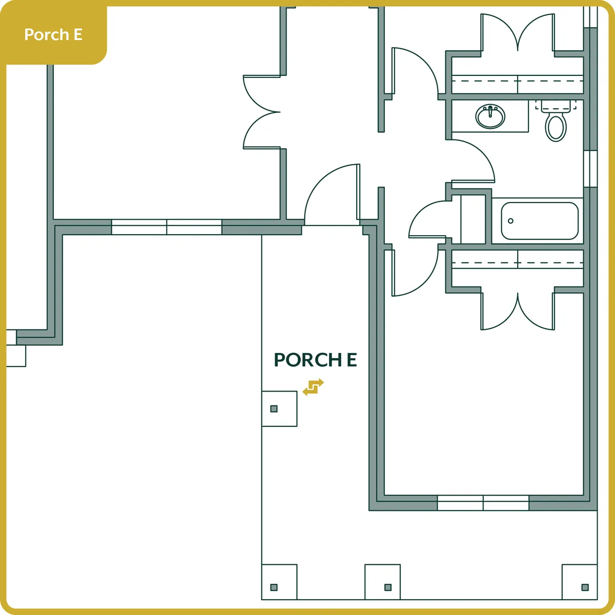 Lawrence. Lawrence Floor Plan - Craftsman - Porch E