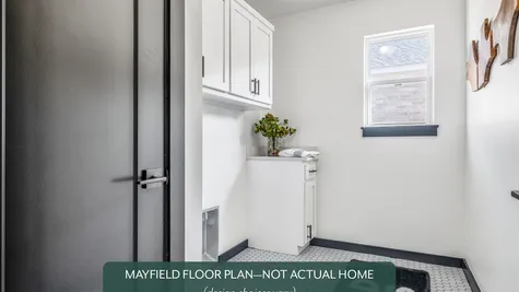 Mayfield. Laundry Room