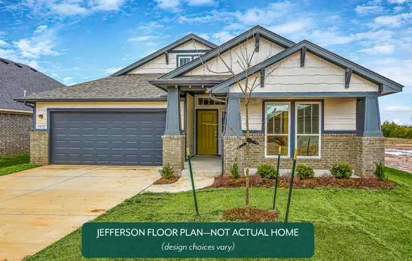 New Home Harrah OK- Jefferson Plan