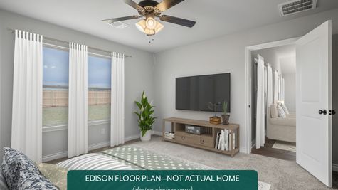 Edison. Master Bedroom