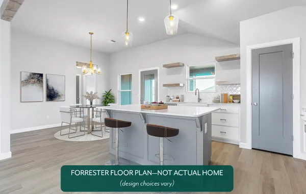 New Home Yukon OK- Forrester Plan