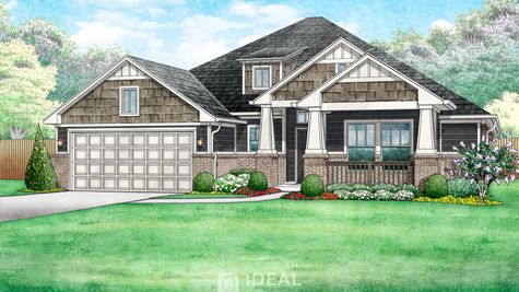 Jacobson. Jacobson Craftsman - Elevation A