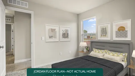 Jordan. Secondary Bedroom