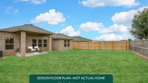 Edison. New Home Yukon OK- Edison Plan