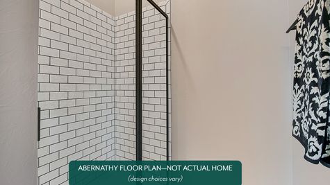 Abernathy. Main Bathroom in new home in Norman, OK