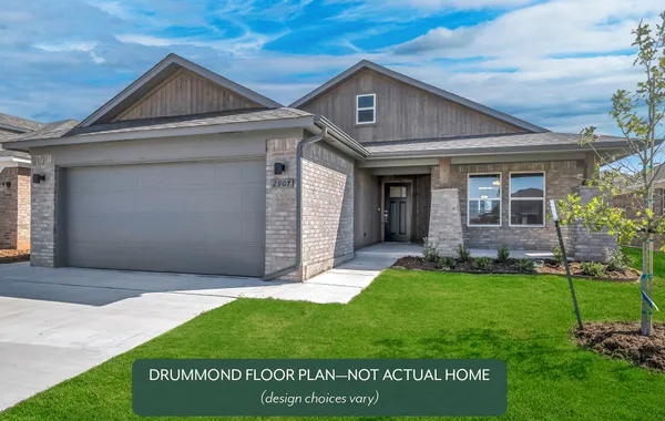 New Home Blanchard OK- Drummond Plan