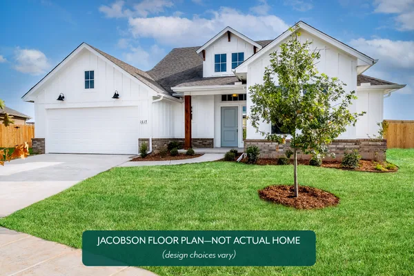 Jacobson. New Home Bixby OK- Jacobson Plan