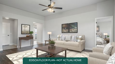 Edison. Living Area