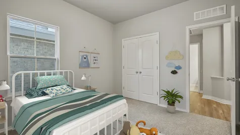 Langley. Langley 3-Car Kids Bedroom/Guest Bedroom
