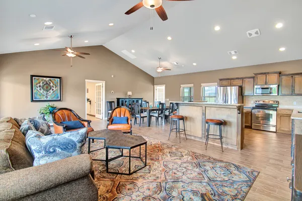 Inside the clubhouse at Little River Trails - new homes in Norman, OK