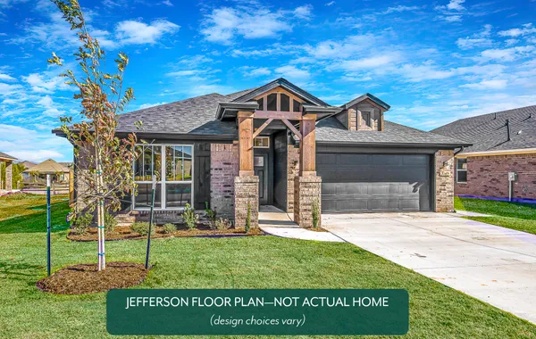 New Home Norman OK- Jefferson Plan