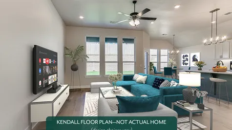 Kendall. Living Area/Dining Area/Kitchen