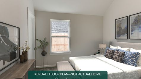 Kendall. Secondary Bedroom