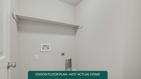 Edison. Laundry Room
