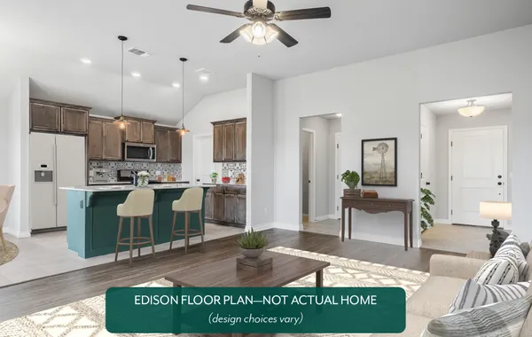 New Home Piedmont OK- Edison Plan
