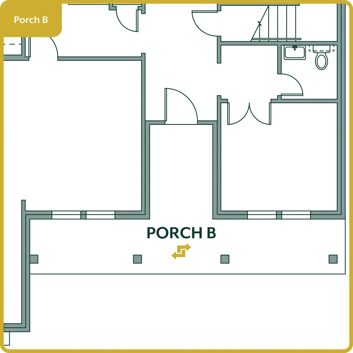 Prescott. Prescott Floor Plan - Farmhouse - Porch B