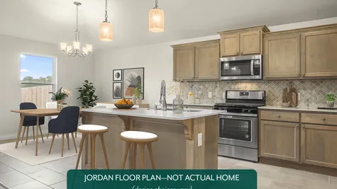 Jordan. Kitchen and Dining Area
