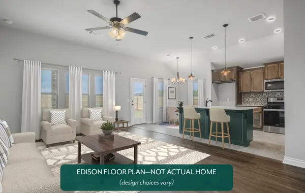 Edison - Living Room / Kitchen